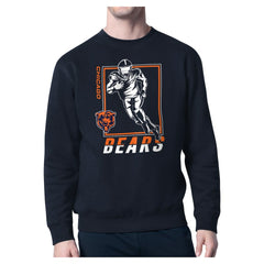 Chicago Bears Starter Player Grid Pullover Sweatshirt Navy | NFL