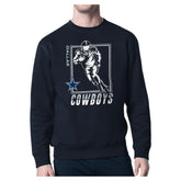 Dallas Cowboys Starter Player Grid Pullover Sweatshirt Navy | NFL