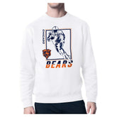 Chicago Bears Starter Player Grid Pullover Sweatshirt White | NFL