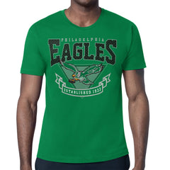 Philadelphia Eagles Starter ‘80s Inspired Retro Logo T-Shirt Kelly Green | NFL