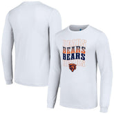 Chicago Bears Starter Team Name Graphic Long Sleeve T-Shirt White | NFL