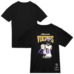 Randy Moss Minnesota Vikings Sideline Retired Player T-Shirt Black | Mitchell & Ness