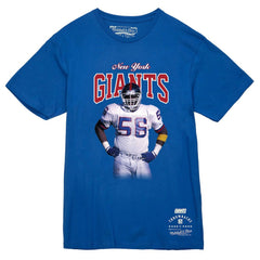 Lawrence Taylor New York Giants Sideline Retired Player T-Shirt Royal | Mitchell & Ness