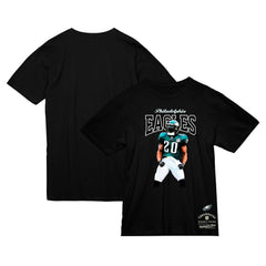 Brian Dawkins Philadelphia Eagles Sideline Retired Player T-Shirt Black | Mitchell & Ness