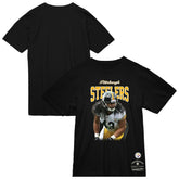 Troy Polamalu Pittsburgh Steelers Sideline Retired Player T-Shirt Black | Mitchell & Ness
