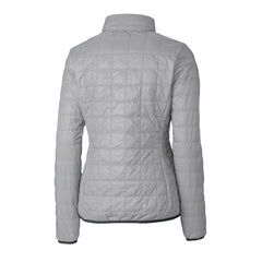 Pittsburgh Steelers Cutter & Buck Women's Rainier PrimaLoft Eco Insulated Full-Zip Puffer Jacket Gray | NFL