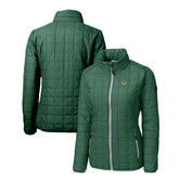 Green Bay Packers Cutter & Buck Women's Rainier PrimaLoft Eco Insulated Full-Zip Puffer Jacket Green | NFL