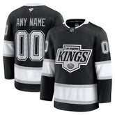 Los Angeles Kings Fanatics Home Premium Custom Jersey - Black - NHL
