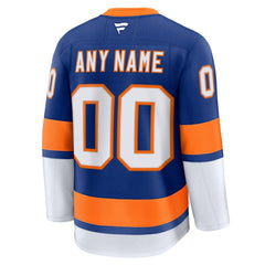New York Islanders Fanatics Home Premium Custom Jersey - Royal - NHL
