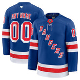 New York Rangers Fanatics Home Premium Custom Jersey - Royal - NHL