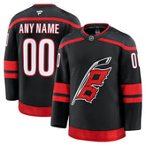 Carolina Hurricanes Fanatics Home Premium Custom Jersey - Black - NHL