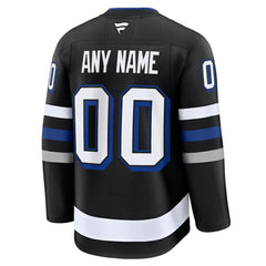 Tampa Bay Lightning Fanatics Alternate Premium Custom Jersey - Black - NHL