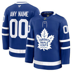 Toronto Maple Leafs Fanatics Home Premium Custom Jersey - Blue - NHL