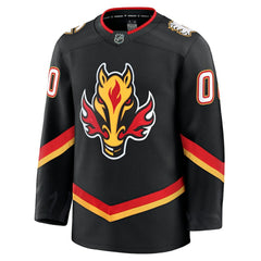 Calgary Flames Fanatics Alternate Premium Custom Jersey - Black - NHL