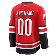 Carolina Hurricanes Fanatics Alternate Premium Custom Jersey - Red - NHL