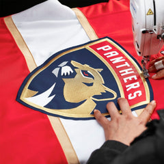 Florida Panthers Fanatics Home Authentic Pro Custom Jersey - Red - NHL