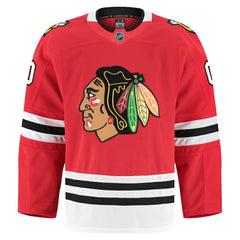 Chicago Blackhawks Fanatics Home Authentic Pro Custom Jersey - Red - NHL
