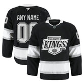 Los Angeles Kings Fanatics Home Authentic Pro Custom Jersey - Black - NHL