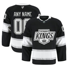 Los Angeles Kings Fanatics Home Authentic Pro Custom Jersey - Black - NHL