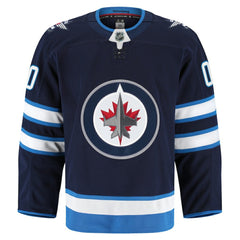 Winnipeg Jets Fanatics Home Authentic Pro Custom Jersey - Navy - NHL