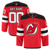 New Jersey Devils Fanatics Home Authentic Pro Custom Jersey - Red - NHL