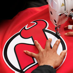 New Jersey Devils Fanatics Home Authentic Pro Custom Jersey - Red - NHL