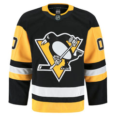 Pittsburgh Penguins Fanatics Home Authentic Pro Custom Jersey - Black - NHL