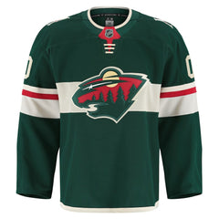 Minnesota Wild Fanatics Home Authentic Pro Custom Jersey - Green - NHL