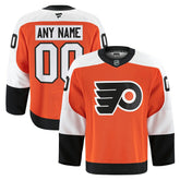 Philadelphia Flyers Fanatics Home Authentic Pro Custom Jersey - Orange - NHL