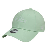 AC Milan New Era Women's Script 9FORTY Adjustable Hat Light Green | New Era discount