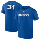 Klay Thompson Dallas Mavericks Behind The Back Name & Number T-Shirt - Blue - NBA