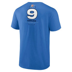 Alex Caruso Oklahoma City Thunder Behind The Back Name & Number T-Shirt - Blue - NBA