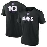 DeMar DeRozan Sacramento Kings Behind The Back Name & Number T-Shirt - Black - NBA