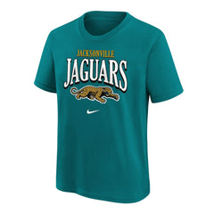 Jacksonville Jaguars Youth Prowler Unveil T-Shirt Teal | Nike for Sale