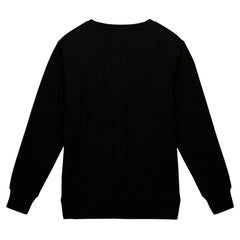 Seattle Seahawks Basic Fleece Pullover Sweatshirt Black | Mitchell & Ness