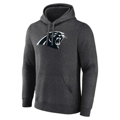 Carolina Panthers Personalized Name & Number Monochrome Pullover Hoodie Charcoal | NFL