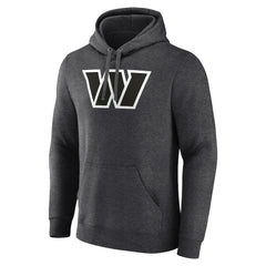 Washington Commanders Personalized Name & Number Monochrome Pullover Hoodie Charcoal | NFL