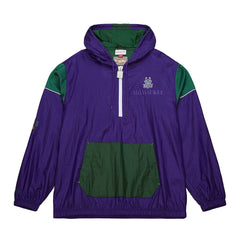 Milwaukee Bucks Unisex Hardwood Classics Team OG 3.0 Anorak Half-Zip Windbreaker Jacket Purple - NBA