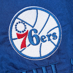 Philadelphia 76ers Unisex Hardwood Classics Team OG 3.0 Anorak Half-Zip Windbreaker Jacket Royal - NBA
