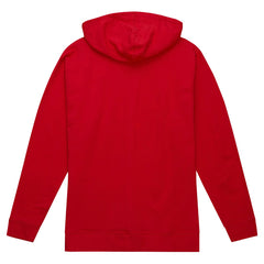 Tampa Bay Buccaneers Helmet Logo Vintage Pullover Hoodie Red | Mitchell & Ness