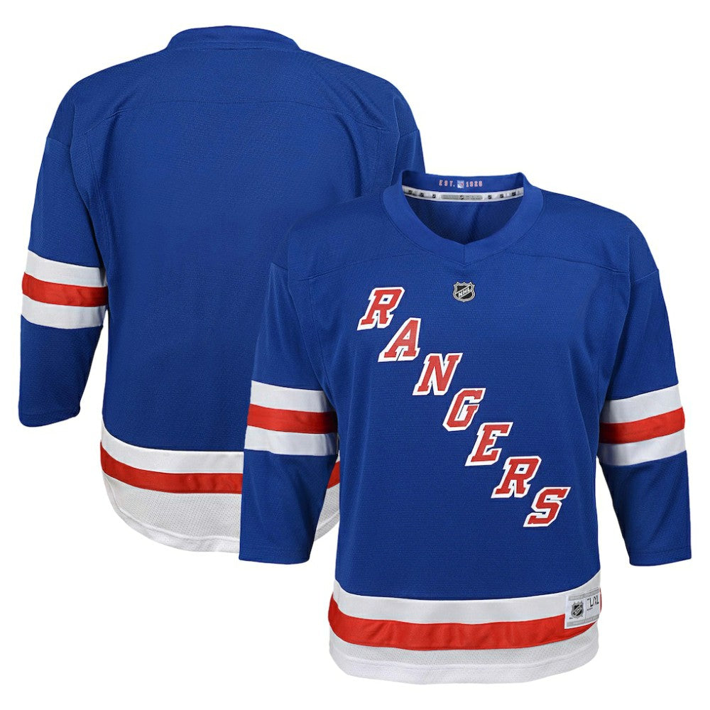 New York Rangers Youth Replica Jersey - Blue - NHL