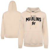Miami Marlins Levelwear Podium Team Arch Pullover Hoodie - MLB