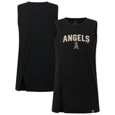 Los Angeles Angels Levelwear Women's Influx Team Arch Tank Top - MLB