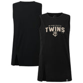 Minnesota Twins Levelwear Women's Influx Team Arch Tank Top - MLB