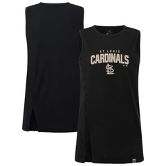 St. Louis Cardinals Levelwear Women's Influx Team Arch Tank Top - MLB