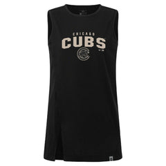 Chicago Cubs Levelwear Women's Influx Team Arch Tank Top - MLB