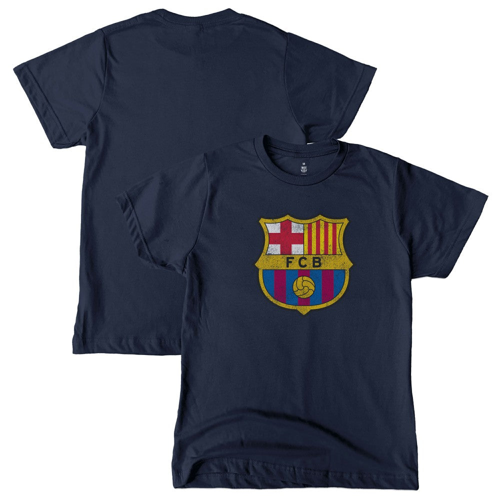 Barcelona 1863FC Youth Color Badge T-Shirt Navy - FIFA World CUP