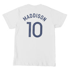 James Maddison Tottenham Hotspur 1863FC Youth Player T-Shirt White - FIFA World CUP
