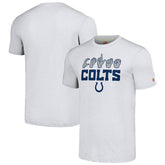 Indianapolis Colts Homage Unisex The NFL ASL Collection by Love Sign American Sign Language T-Shirt Ash | NFL
