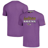 Baltimore Ravens Homage Unisex The NFL ASL Collection by Love Sign American Sign Language T-Shirt Purple | NFL